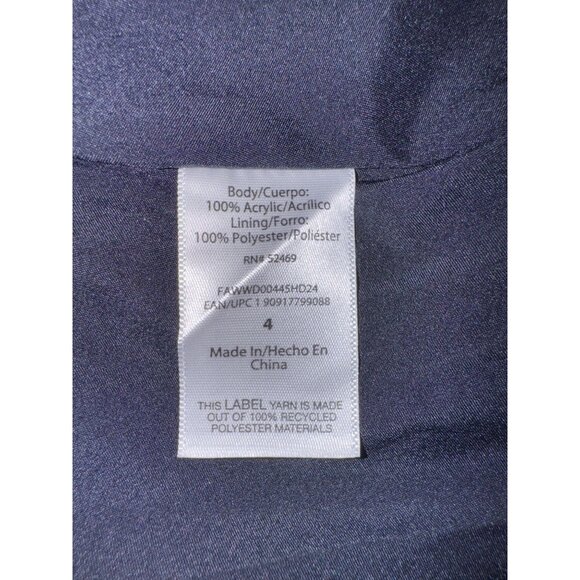 Free Assembly Black & White Checked Short Sleeve Dress Size L - Picture 7 of 8